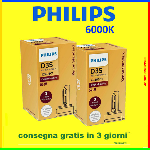 Philips coppia lampade xeno - di,