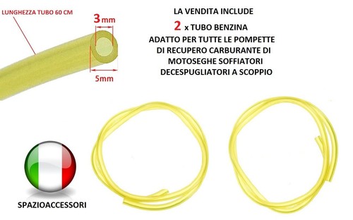Tubi benzina universale - tubi,