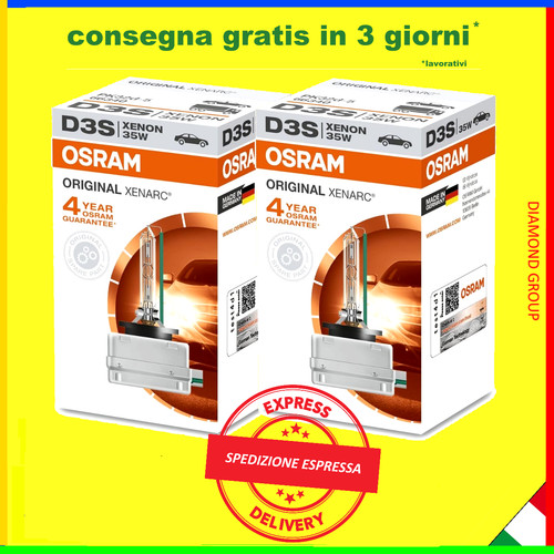 Coppia lampade osram d3s - 2x, di