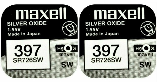 Maxell 397 pila batteria - 2,