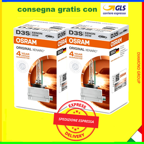 Coppia lampade osram - 2x, d3s