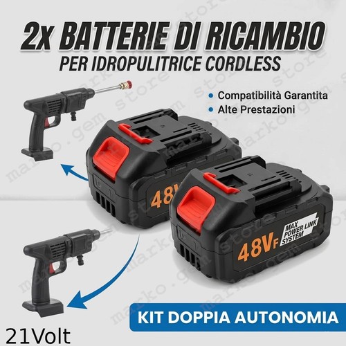 Batterie ricambio - 2x,