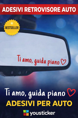 Adesivo sticker auto - 2x,