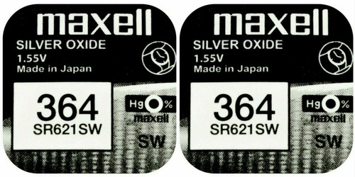Maxell 364 pila batteria - x,